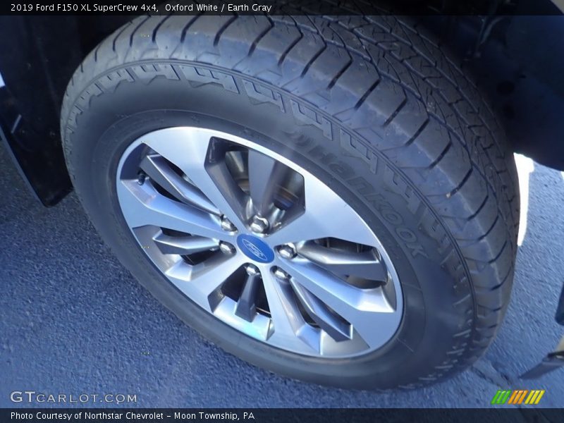 Oxford White / Earth Gray 2019 Ford F150 XL SuperCrew 4x4