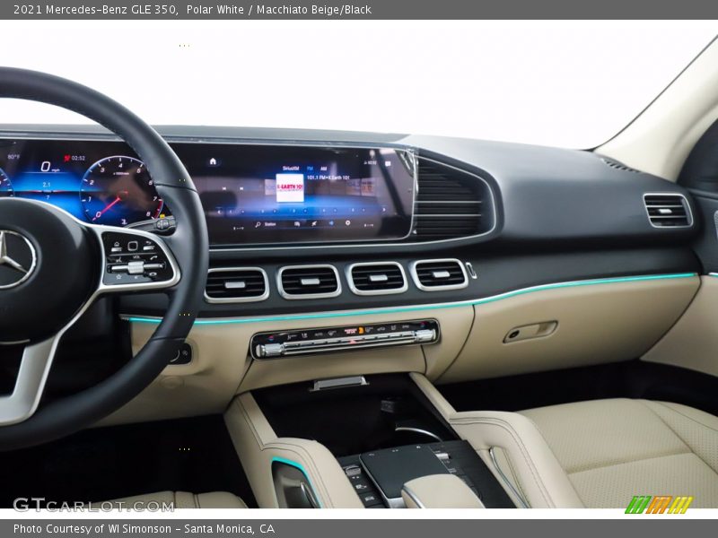 Polar White / Macchiato Beige/Black 2021 Mercedes-Benz GLE 350