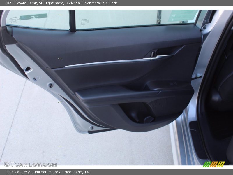 Celestial Silver Metallic / Black 2021 Toyota Camry SE Nightshade