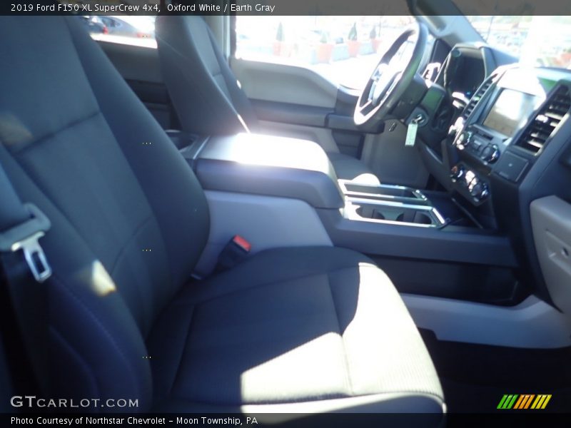 Oxford White / Earth Gray 2019 Ford F150 XL SuperCrew 4x4