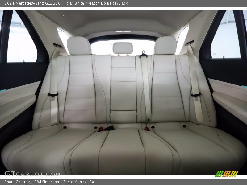 Polar White / Macchiato Beige/Black 2021 Mercedes-Benz GLE 350