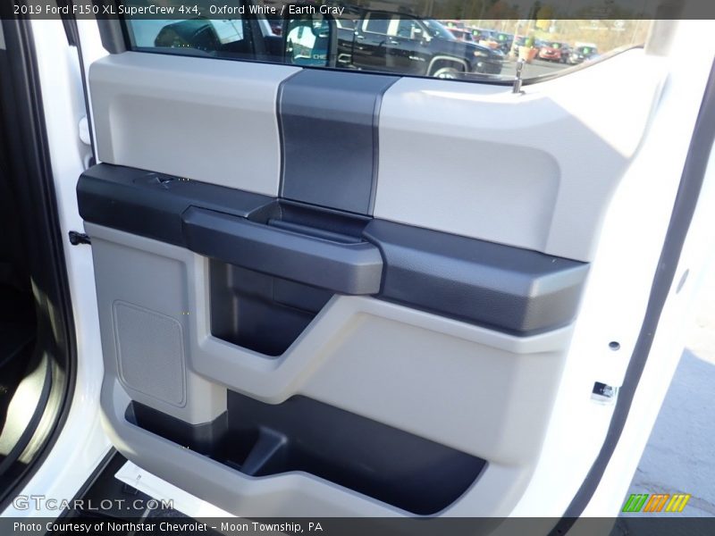 Oxford White / Earth Gray 2019 Ford F150 XL SuperCrew 4x4