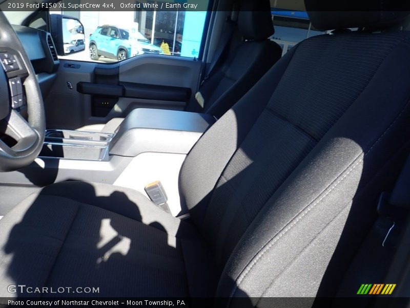 Oxford White / Earth Gray 2019 Ford F150 XL SuperCrew 4x4