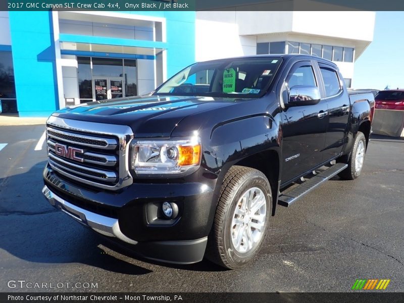 Onyx Black / Jet Black 2017 GMC Canyon SLT Crew Cab 4x4