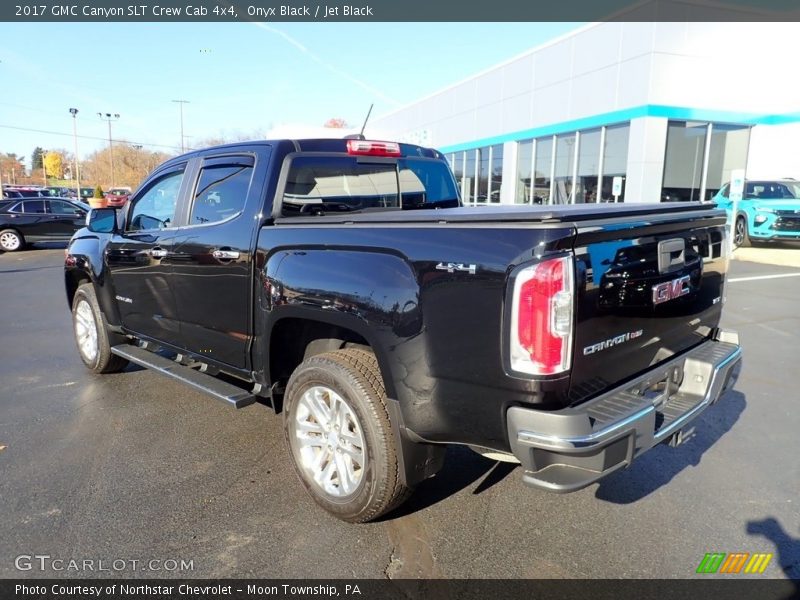 Onyx Black / Jet Black 2017 GMC Canyon SLT Crew Cab 4x4
