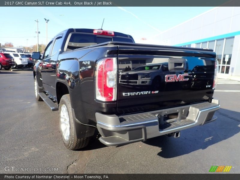 Onyx Black / Jet Black 2017 GMC Canyon SLT Crew Cab 4x4