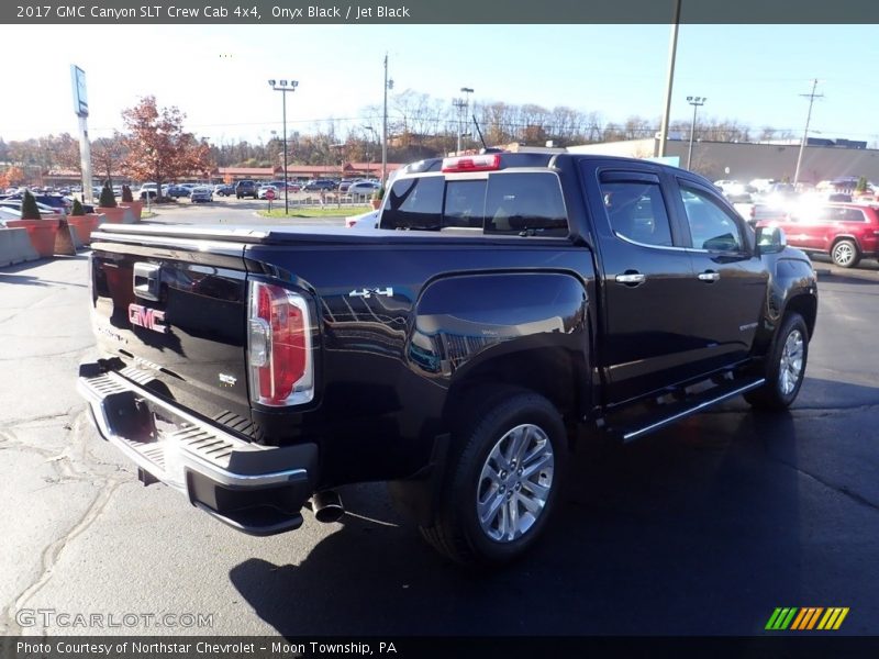 Onyx Black / Jet Black 2017 GMC Canyon SLT Crew Cab 4x4
