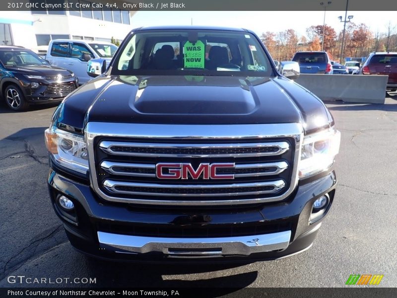 Onyx Black / Jet Black 2017 GMC Canyon SLT Crew Cab 4x4
