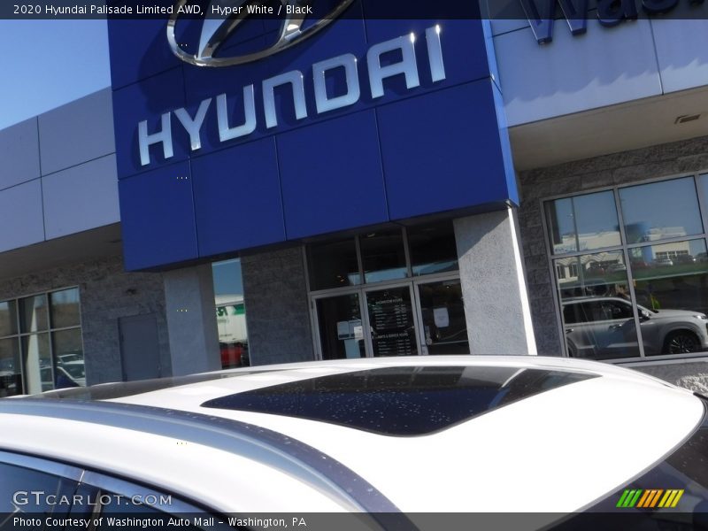 Hyper White / Black 2020 Hyundai Palisade Limited AWD
