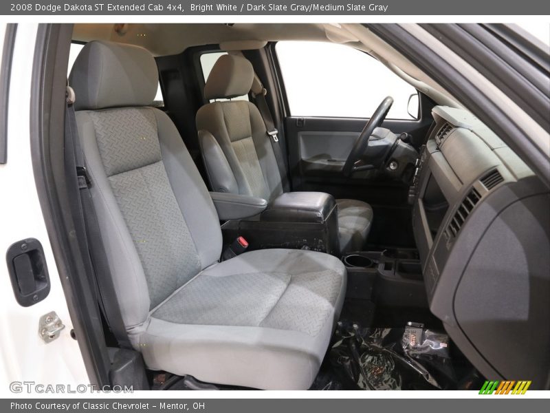 Front Seat of 2008 Dakota ST Extended Cab 4x4