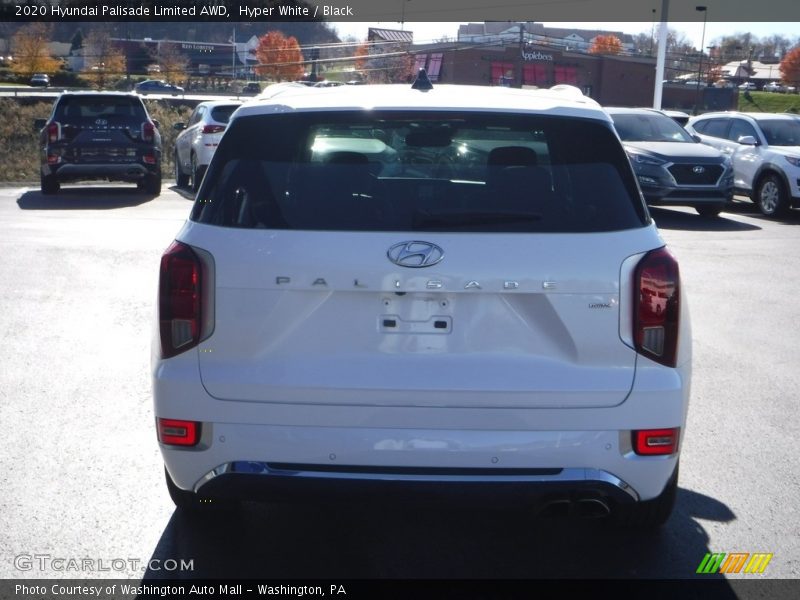 Hyper White / Black 2020 Hyundai Palisade Limited AWD