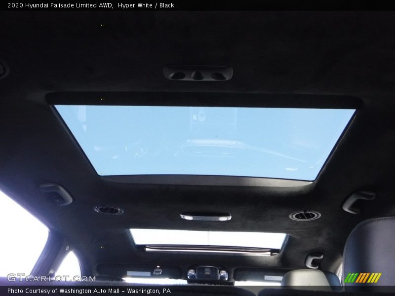 Hyper White / Black 2020 Hyundai Palisade Limited AWD