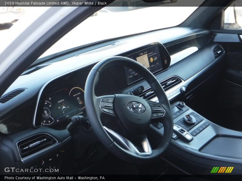 Hyper White / Black 2020 Hyundai Palisade Limited AWD