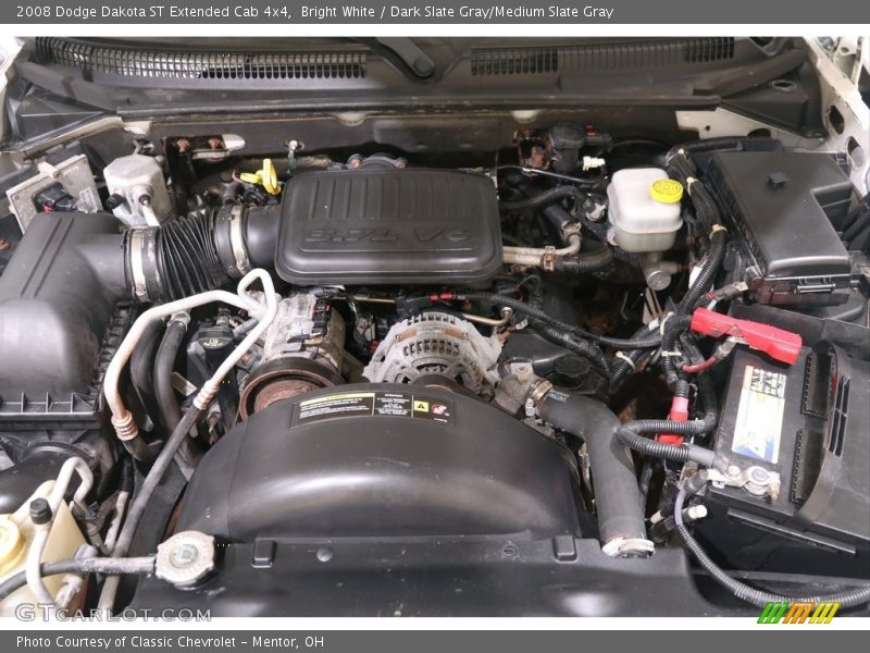  2008 Dakota ST Extended Cab 4x4 Engine - 3.7 Liter SOHC 12-Valve PowerTech V6