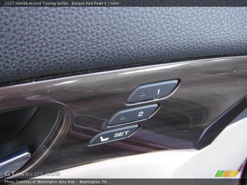Basque Red Pearl II / Ivory 2017 Honda Accord Touring Sedan