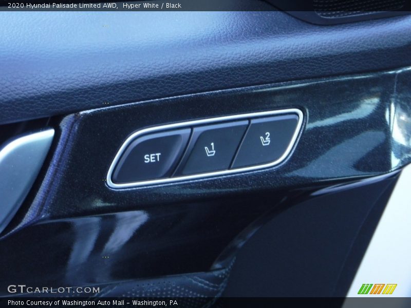 Hyper White / Black 2020 Hyundai Palisade Limited AWD