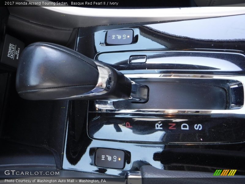 Basque Red Pearl II / Ivory 2017 Honda Accord Touring Sedan