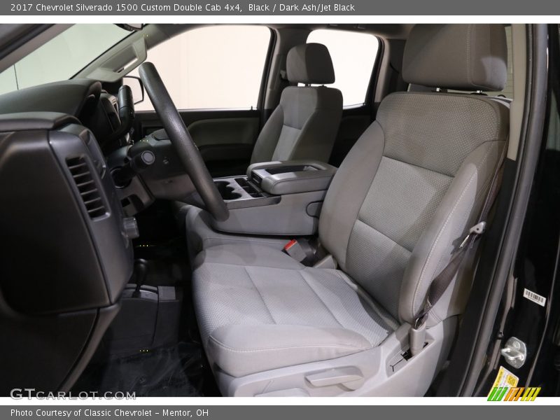 Black / Dark Ash/Jet Black 2017 Chevrolet Silverado 1500 Custom Double Cab 4x4