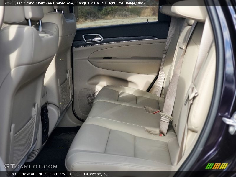 Rear Seat of 2021 Grand Cherokee Limited 4x4
