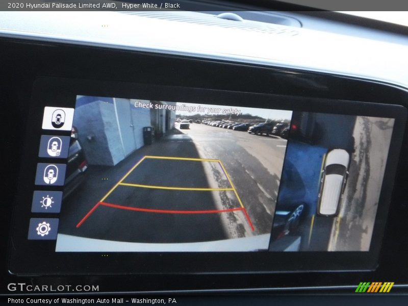 Hyper White / Black 2020 Hyundai Palisade Limited AWD