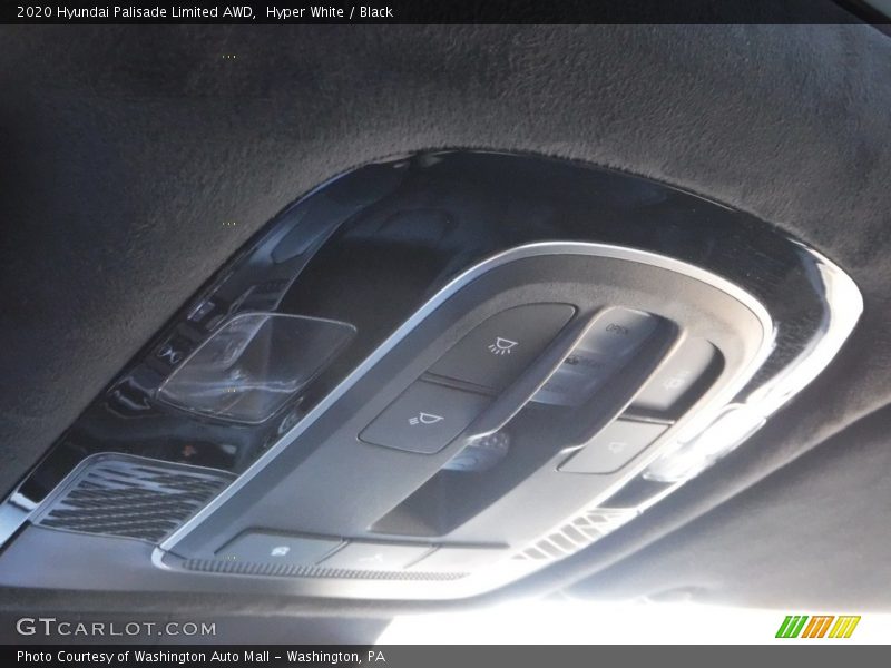 Hyper White / Black 2020 Hyundai Palisade Limited AWD