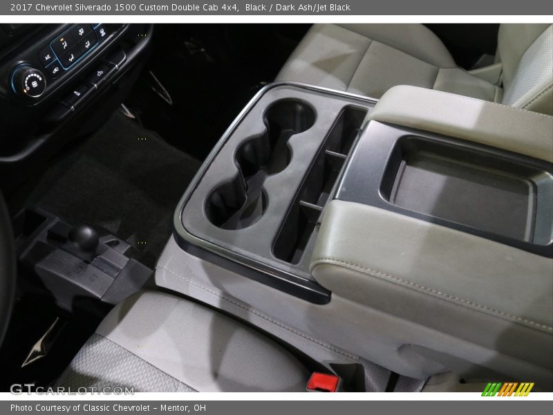 Black / Dark Ash/Jet Black 2017 Chevrolet Silverado 1500 Custom Double Cab 4x4