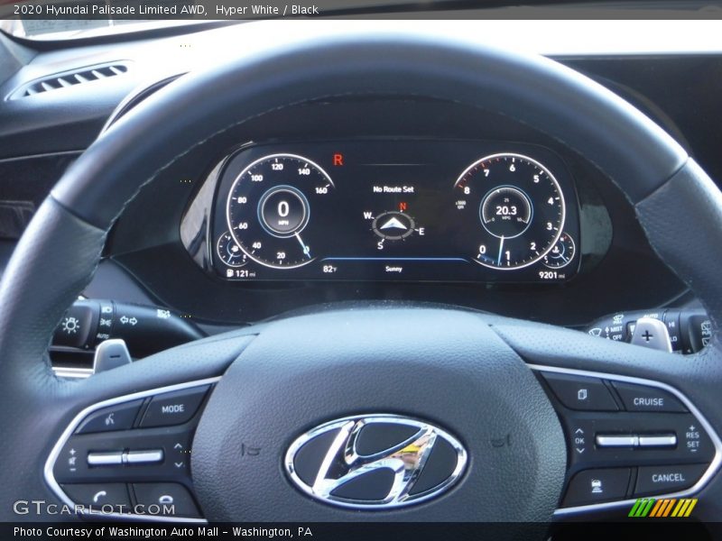 Hyper White / Black 2020 Hyundai Palisade Limited AWD