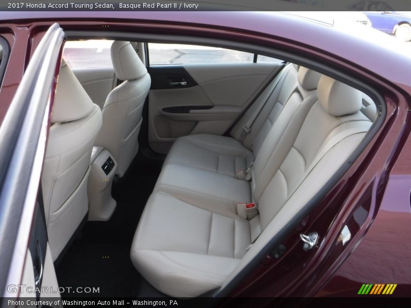Basque Red Pearl II / Ivory 2017 Honda Accord Touring Sedan