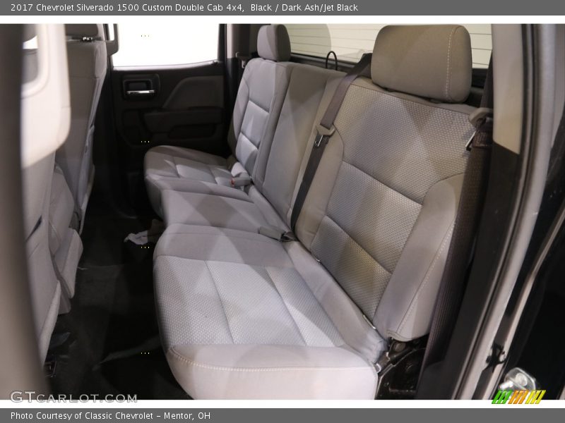 Black / Dark Ash/Jet Black 2017 Chevrolet Silverado 1500 Custom Double Cab 4x4