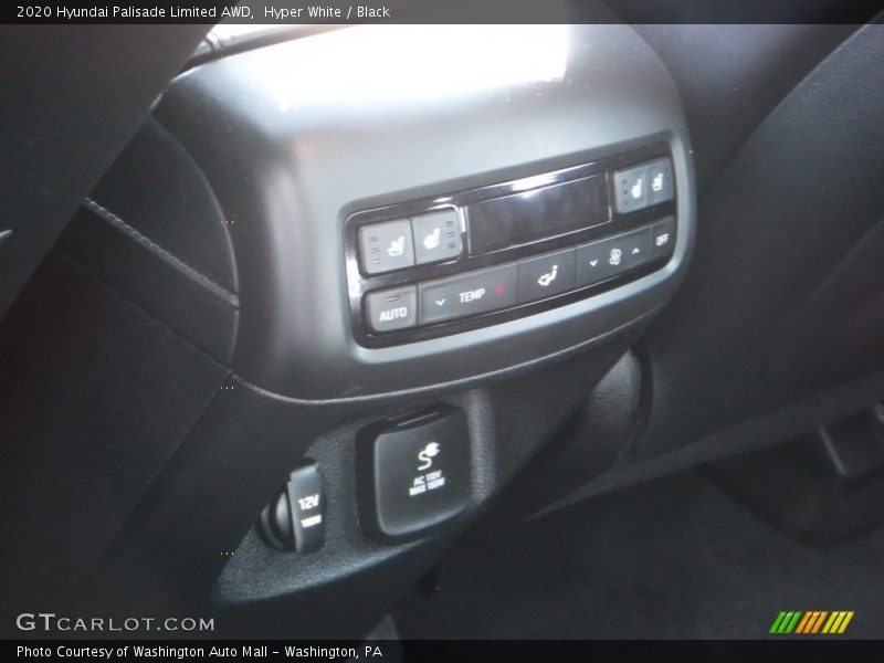 Hyper White / Black 2020 Hyundai Palisade Limited AWD