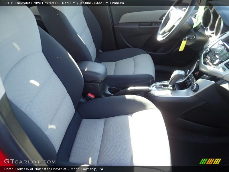 Red Hot / Jet Black/Medium Titanium 2016 Chevrolet Cruze Limited LS