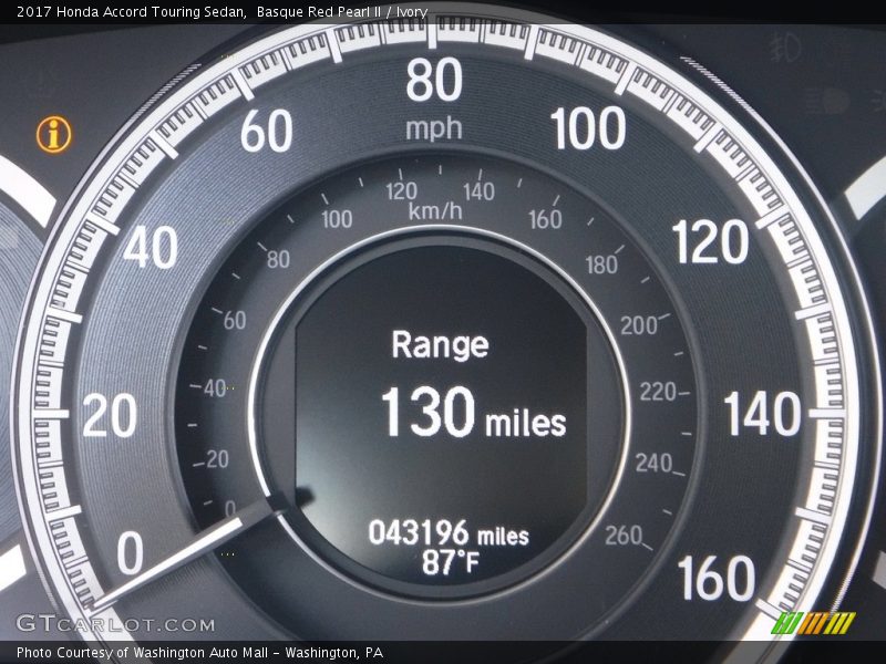 Basque Red Pearl II / Ivory 2017 Honda Accord Touring Sedan
