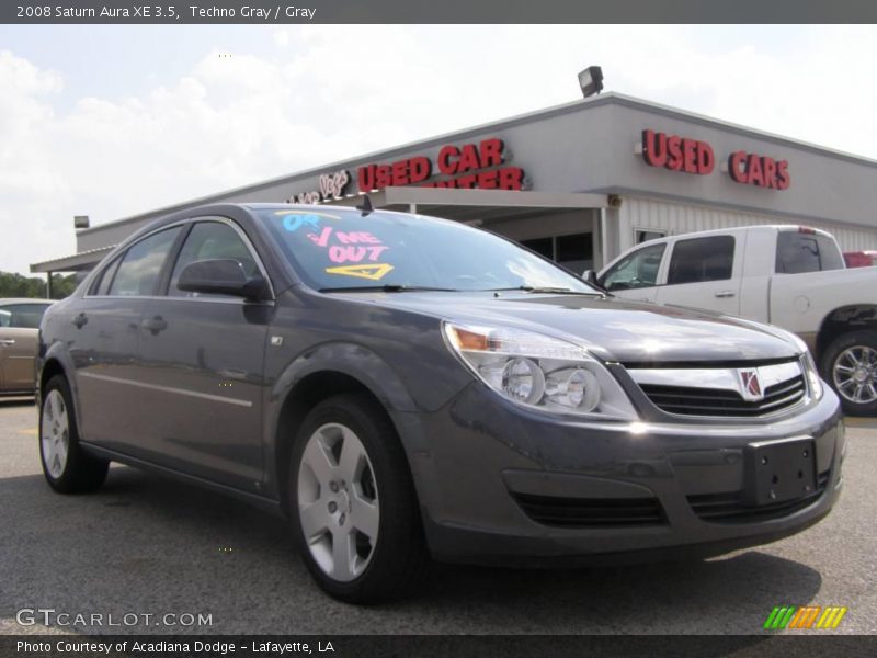 Techno Gray / Gray 2008 Saturn Aura XE 3.5
