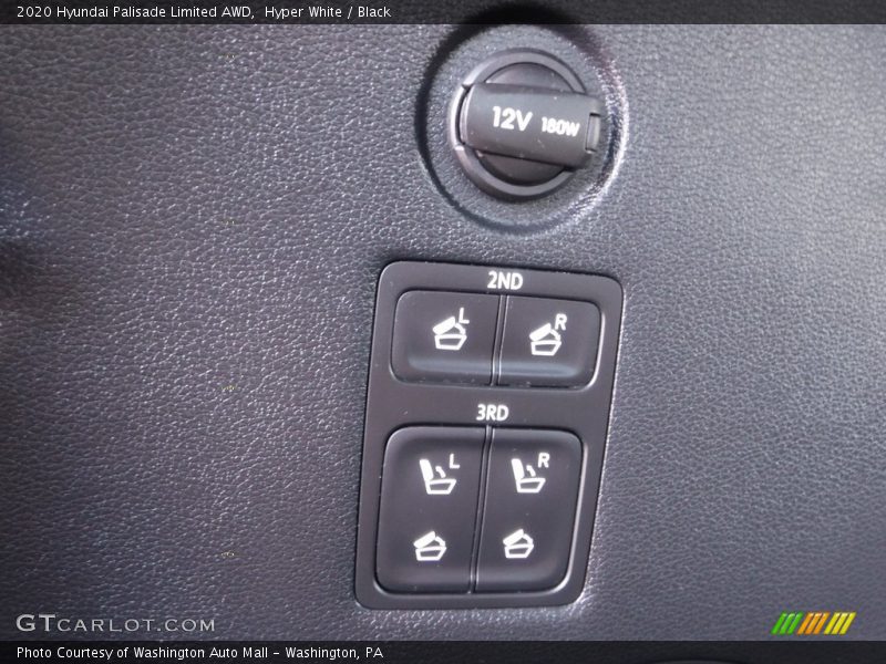 Hyper White / Black 2020 Hyundai Palisade Limited AWD