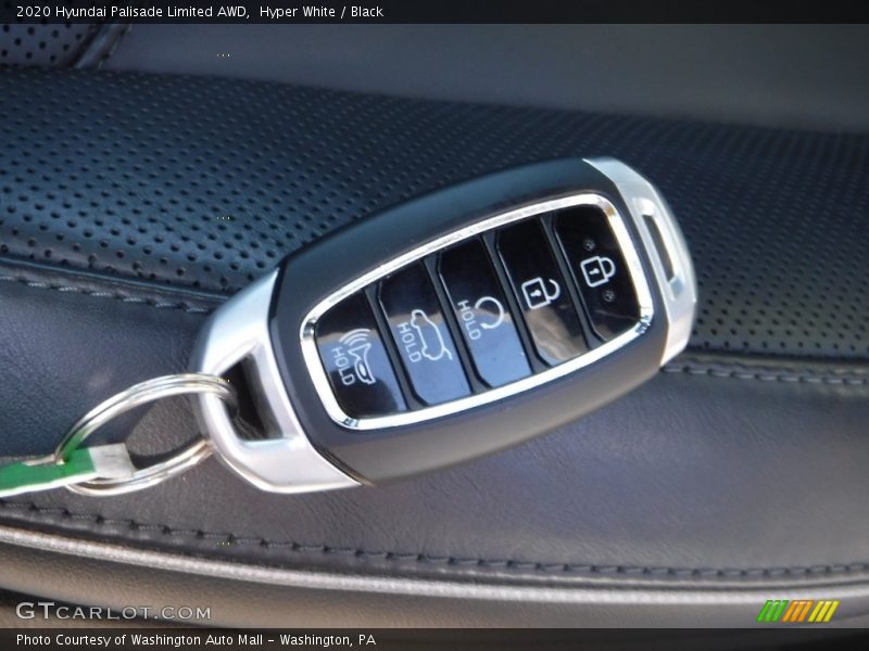 Hyper White / Black 2020 Hyundai Palisade Limited AWD