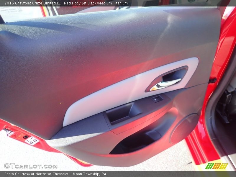 Red Hot / Jet Black/Medium Titanium 2016 Chevrolet Cruze Limited LS