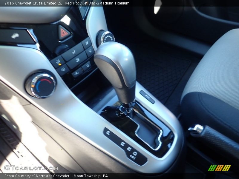 Red Hot / Jet Black/Medium Titanium 2016 Chevrolet Cruze Limited LS