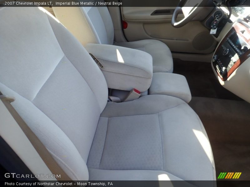 Imperial Blue Metallic / Neutral Beige 2007 Chevrolet Impala LT