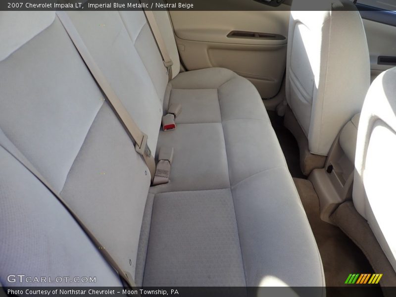 Imperial Blue Metallic / Neutral Beige 2007 Chevrolet Impala LT