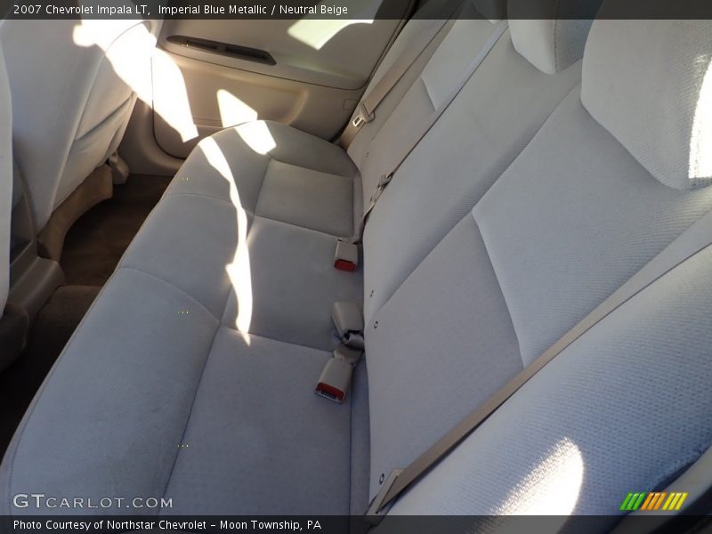 Imperial Blue Metallic / Neutral Beige 2007 Chevrolet Impala LT
