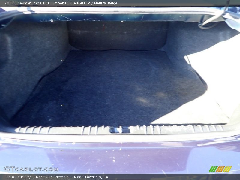 Imperial Blue Metallic / Neutral Beige 2007 Chevrolet Impala LT