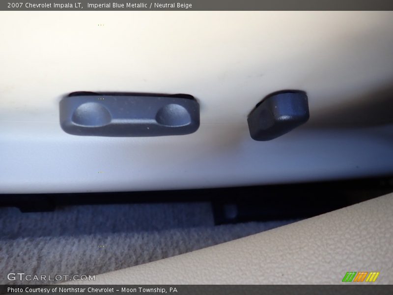 Imperial Blue Metallic / Neutral Beige 2007 Chevrolet Impala LT