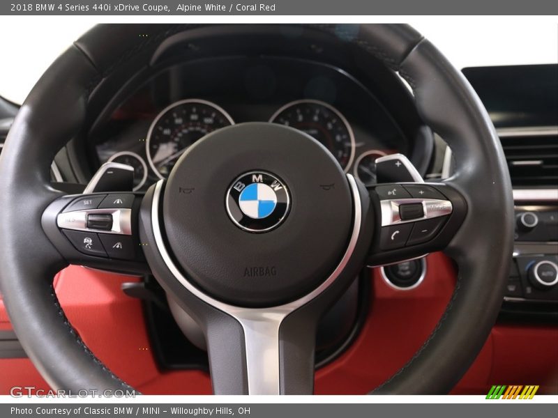  2018 4 Series 440i xDrive Coupe Steering Wheel