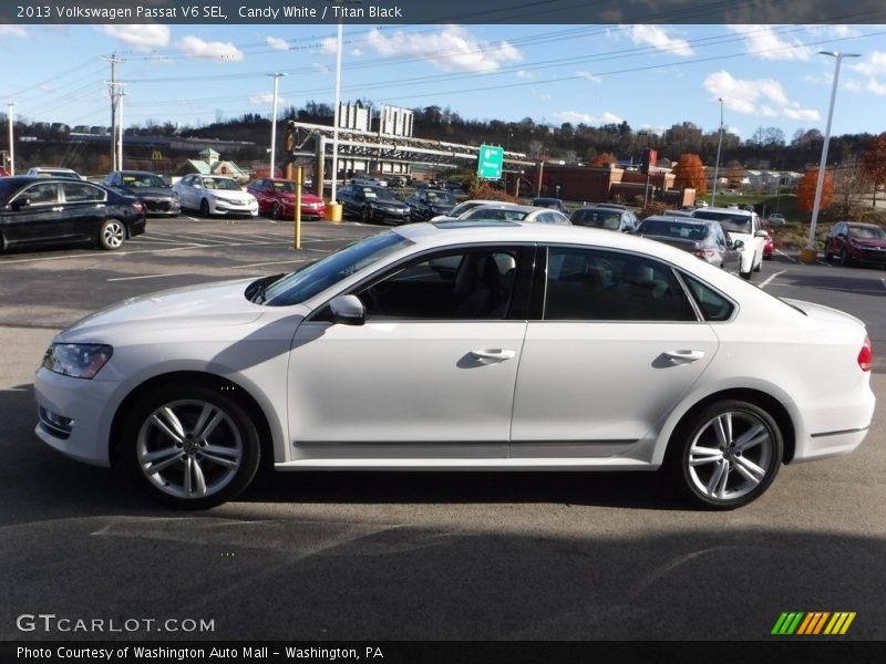 Candy White / Titan Black 2013 Volkswagen Passat V6 SEL
