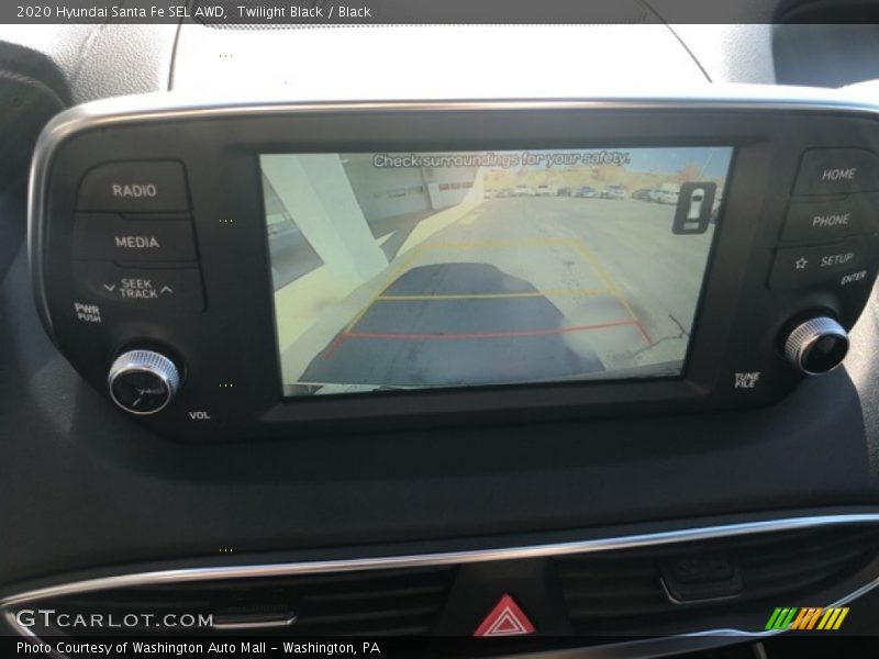 Twilight Black / Black 2020 Hyundai Santa Fe SEL AWD