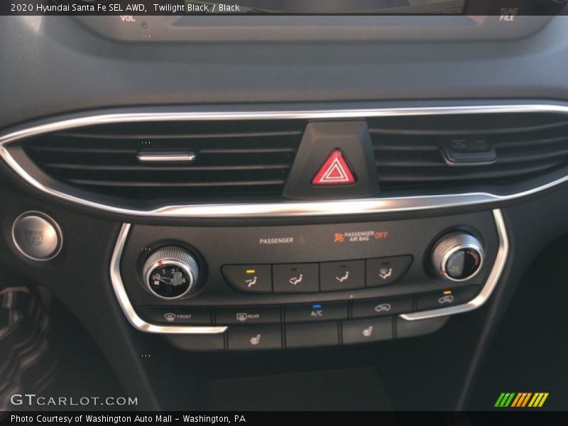 Twilight Black / Black 2020 Hyundai Santa Fe SEL AWD