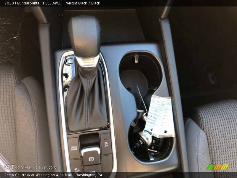 Twilight Black / Black 2020 Hyundai Santa Fe SEL AWD