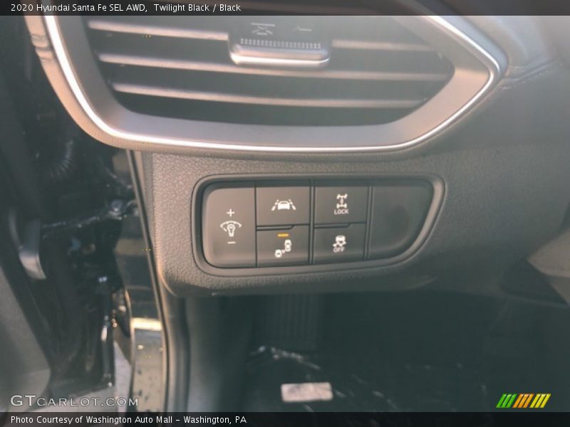 Twilight Black / Black 2020 Hyundai Santa Fe SEL AWD