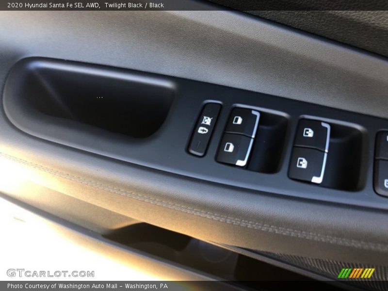 Twilight Black / Black 2020 Hyundai Santa Fe SEL AWD