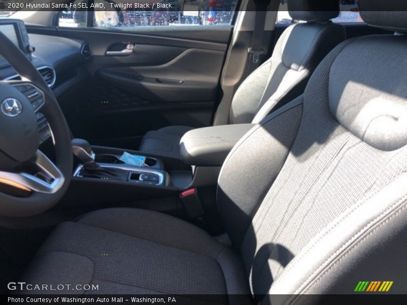 Twilight Black / Black 2020 Hyundai Santa Fe SEL AWD